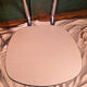Chaise en formica blanche et noire vintage design années 60