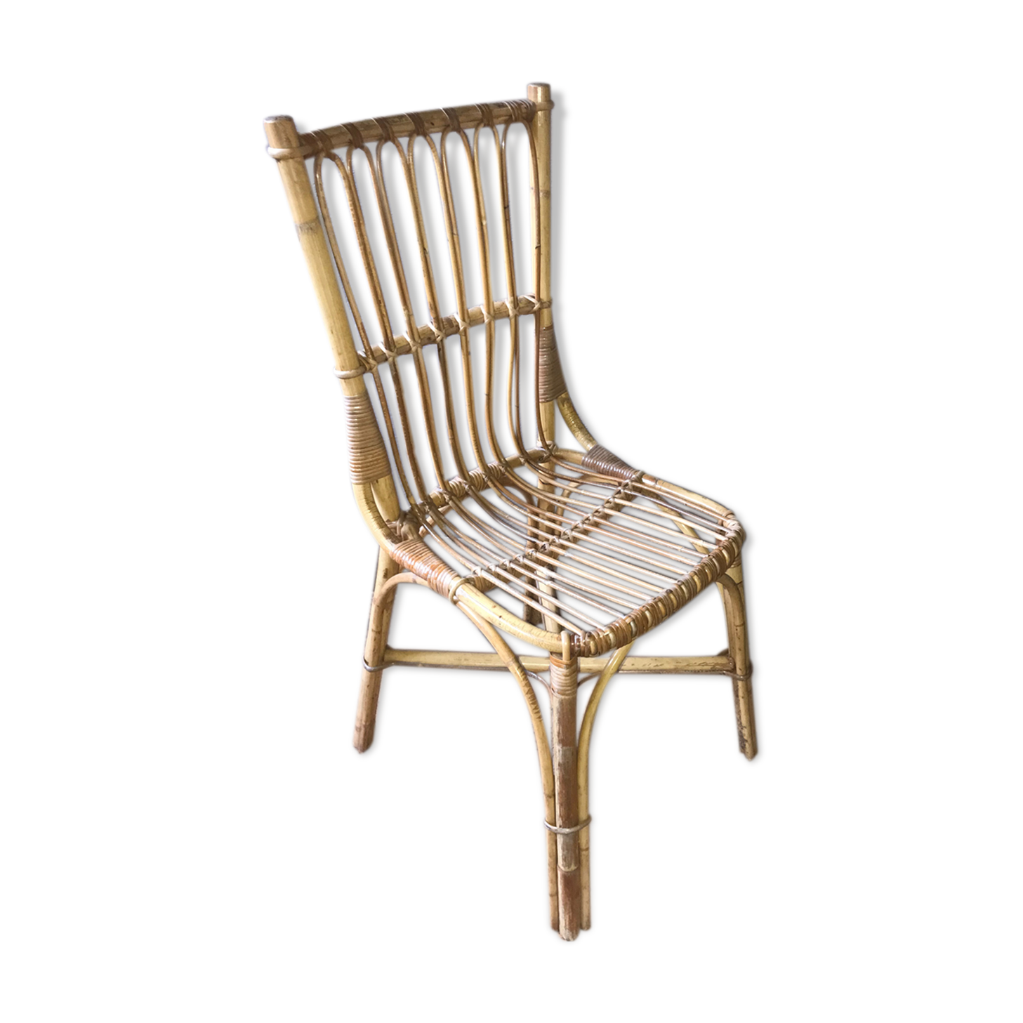 Rattan chair 1960