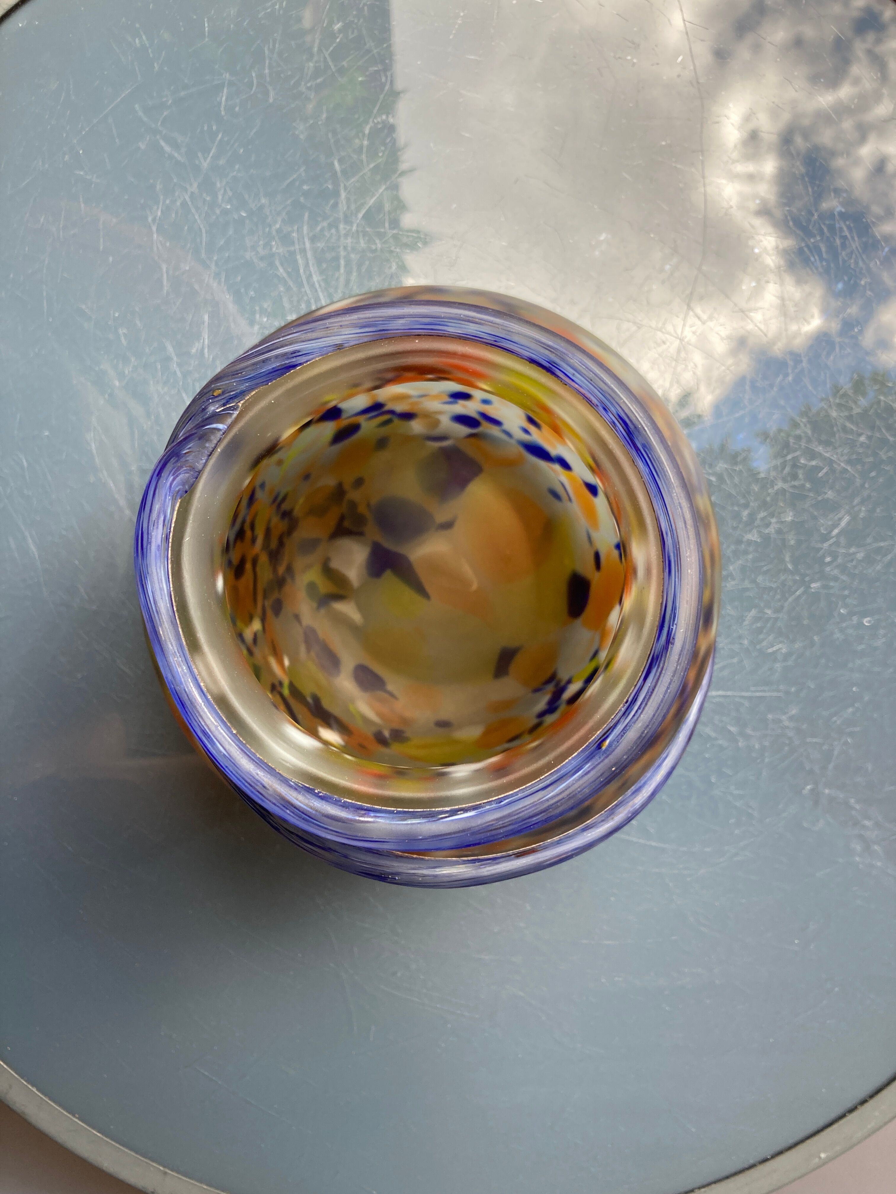 Art Deco vase in glass paste - Muller Frères Luneville