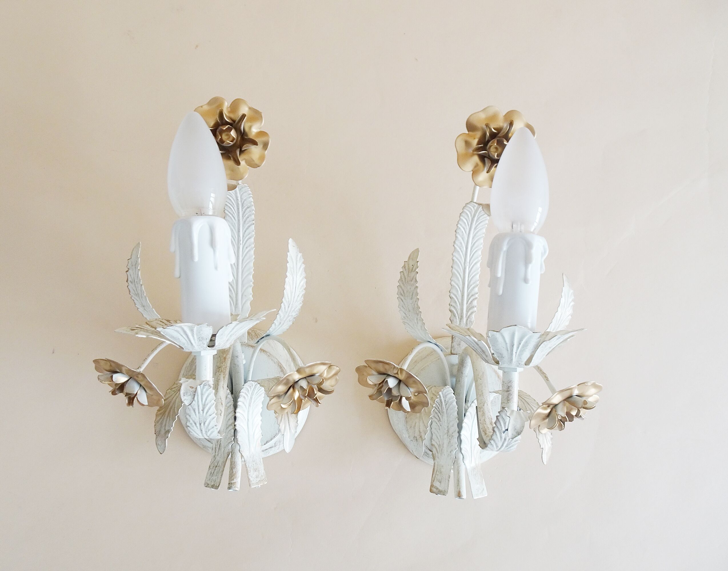 Wall lamp set in the Florentine style by Fischer Leuchten