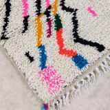 Moroccan carpet 136x102cm