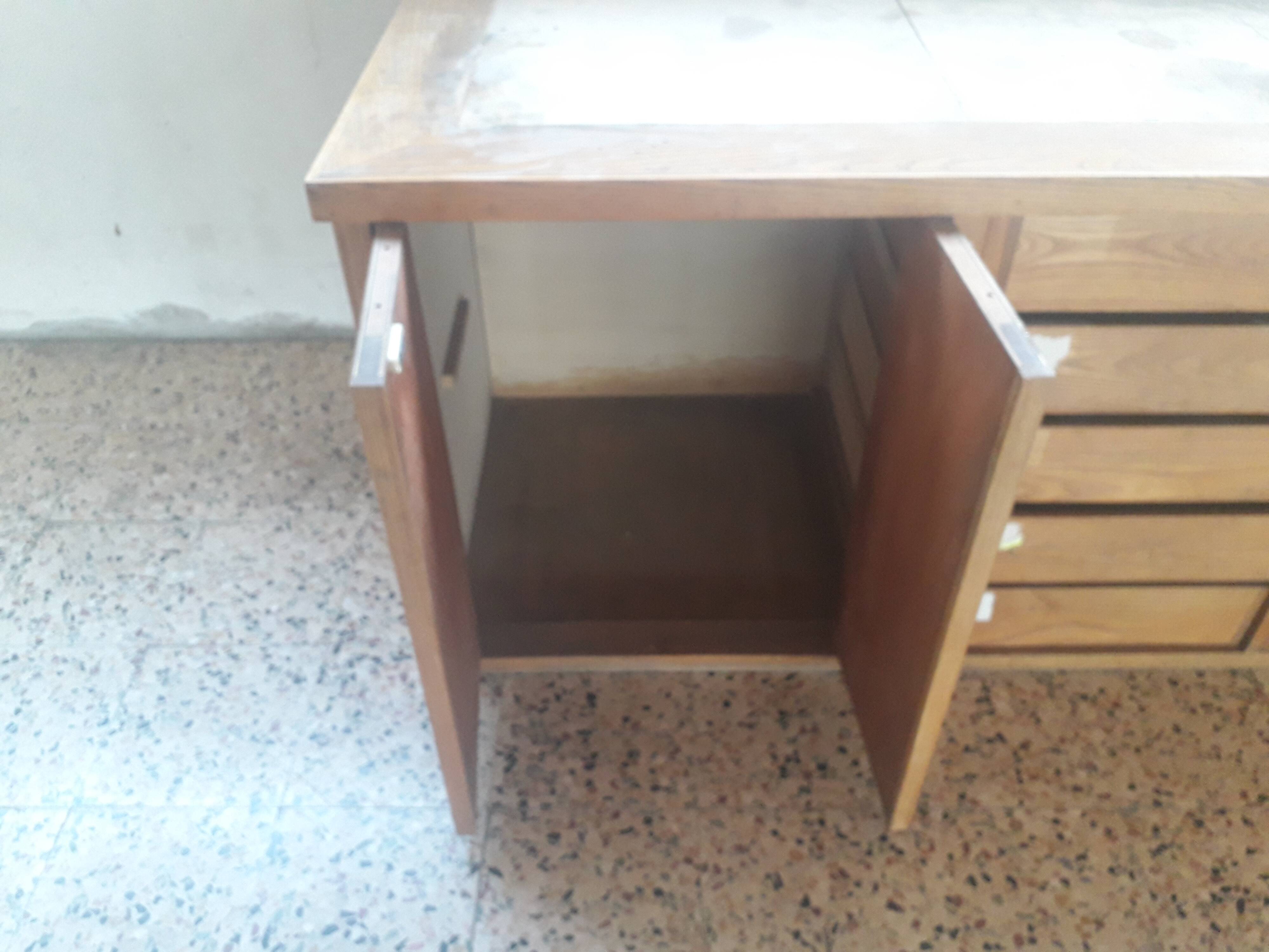 Cabinet with drawers 50 years, 450cm