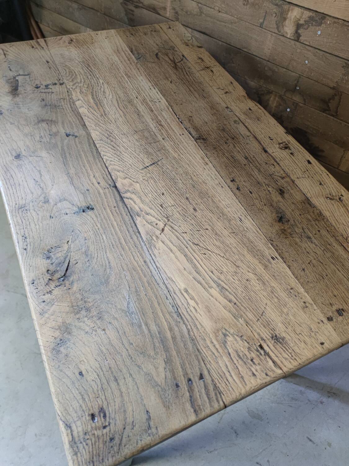 Small old farm table