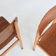 Set of four Danish dining chairs Kvetny and Sonners Denmark 1960