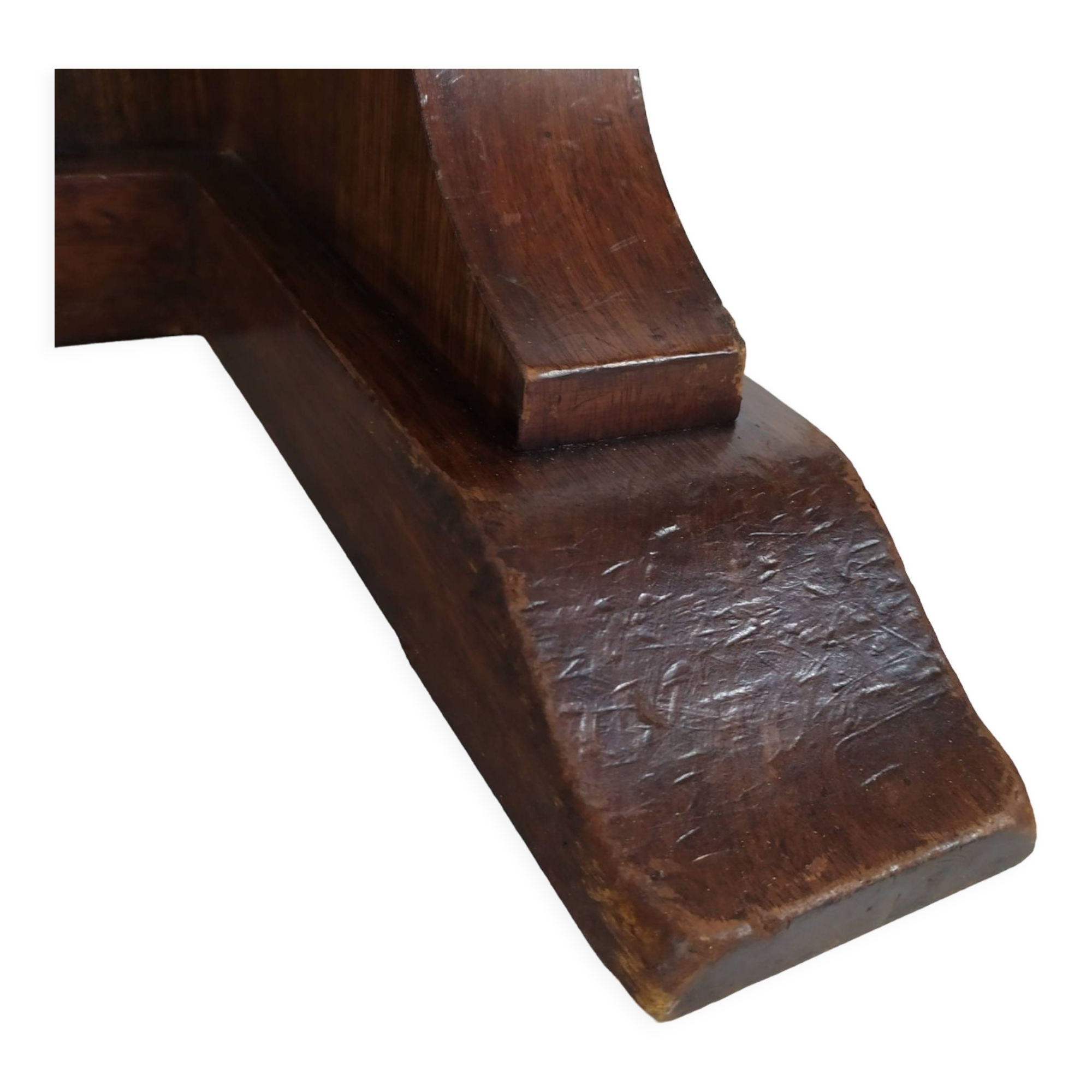 Pair of art deco consoles