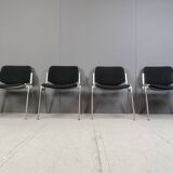 Vintage Dsc 106 Side Chairs By Giancarlo Piretti For Castelli, Set Of 4