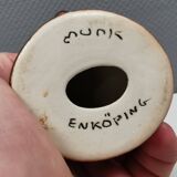 Two ceramic monks, from ENKÖPING ceramics Sweden 1970-80s