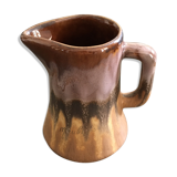 Pichet flammé brun