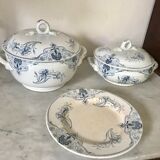 Lunéville Art Nouveau serving dish