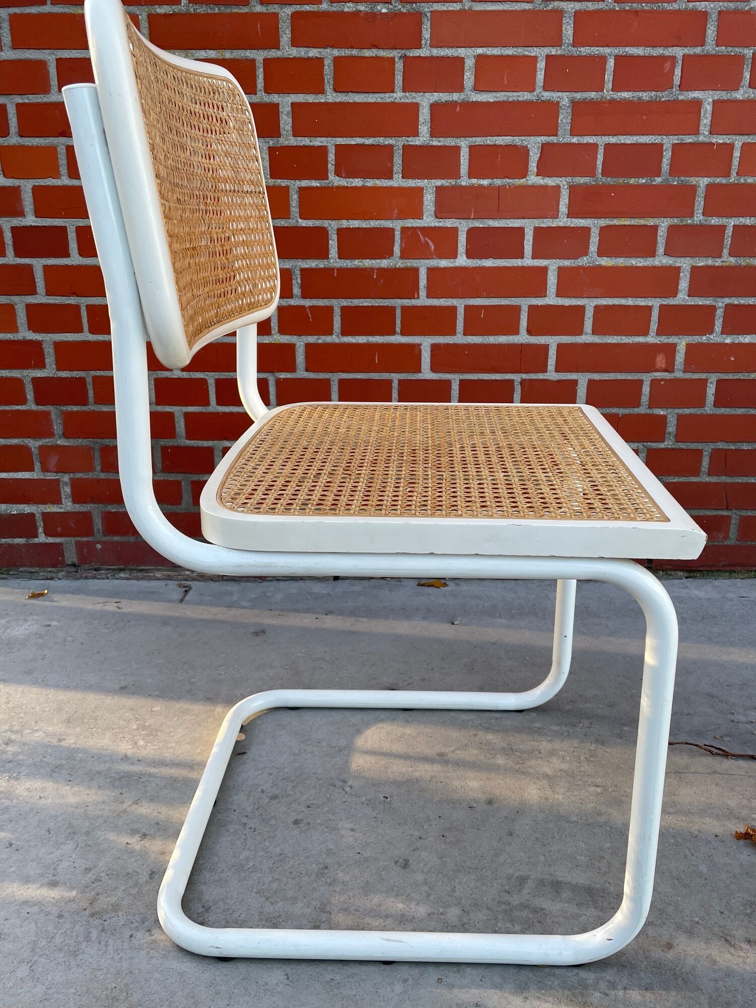 Suite of 4 chairs Cesca by Marcel Breuer made in Italy