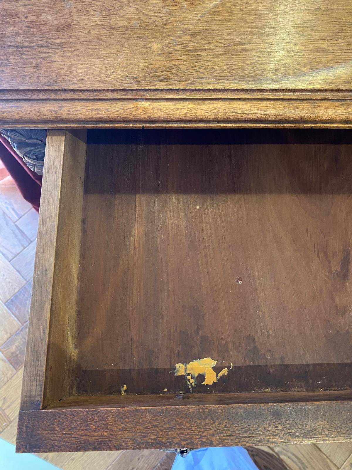 Antique carved wooden dresser – Henri II / neo-Renaissance style