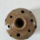 Flower vase in stoneware, signed