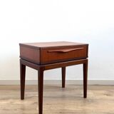 1960s teak bedside table