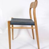 Set Of 6 Dining Room Chairs Model 75 By Niels O. Møller