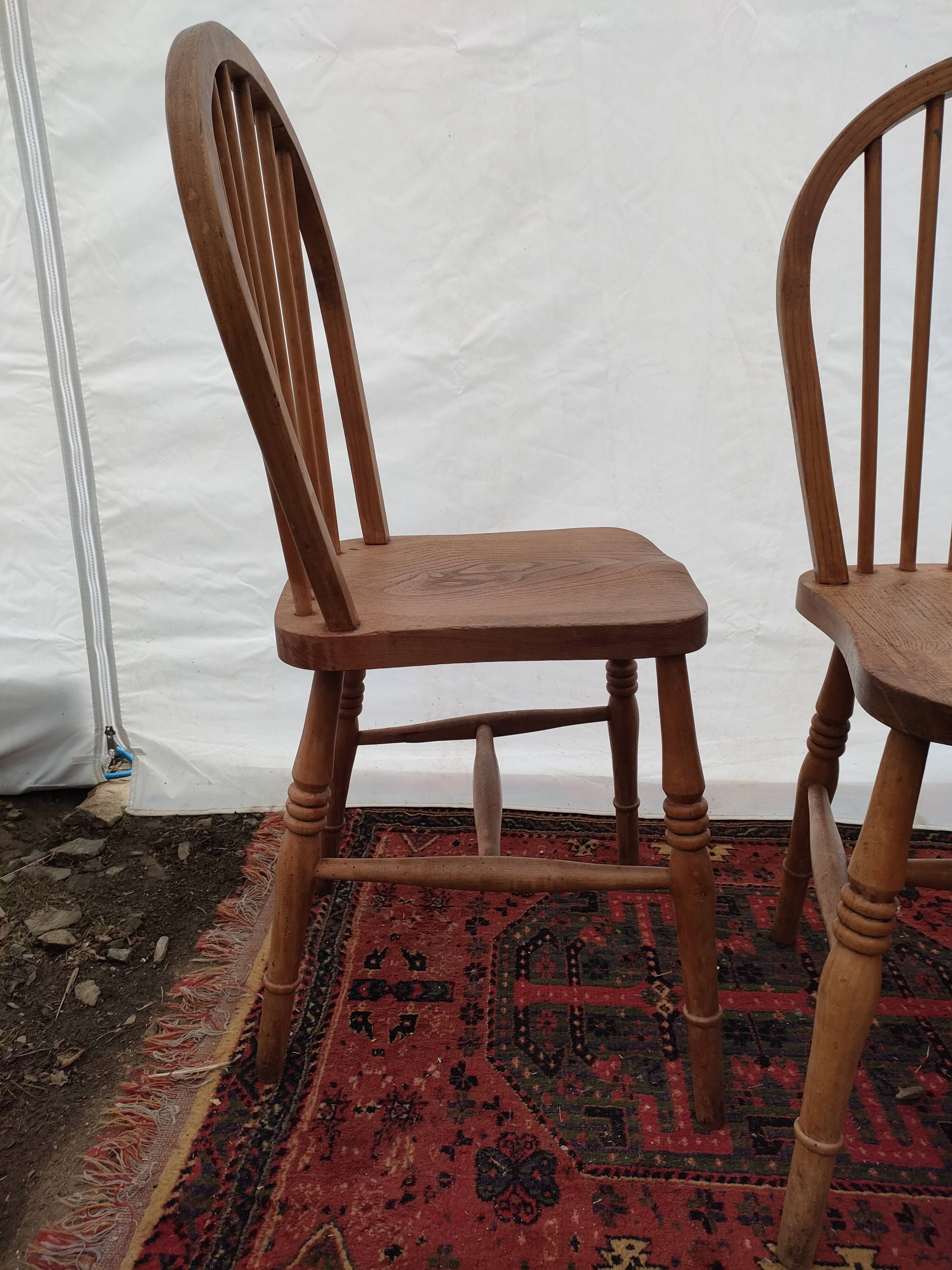 Trio de chaises bistrot ercol