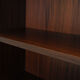 Mahogany bookcase, Danish design, 70's, production: Denmark