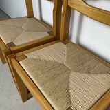 Ensemble de 5 chaises maison regain en orme
