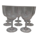 8 large Baccarat crystal glasses, Richelieu model.