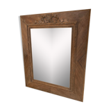 Wooden mirror 44x55cm