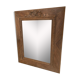 Miroir en bois 44x55cm