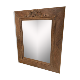 Wooden mirror 44x55cm