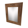 Wooden mirror 44x55cm