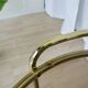 Vintage Smoked Glass Serving Trolley: 1970s Mid-Century Modern Bar Cart