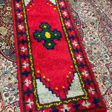 Vintage rug pure Berber style wool