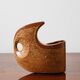 Bertoncello 977 Roberto Rigon Vaso in Ceramica Smaltata D’Arte Anni ‘7