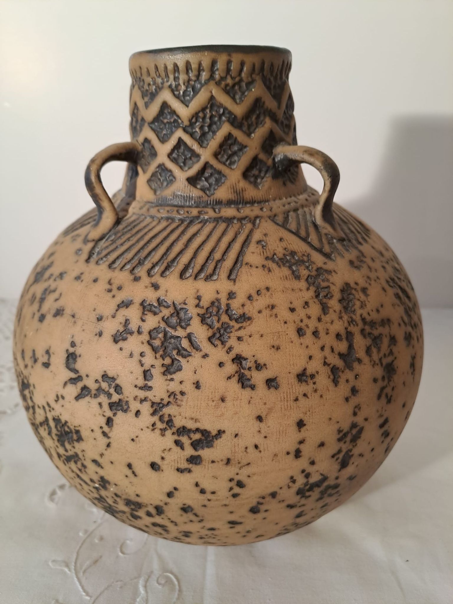 West Germany ball vase