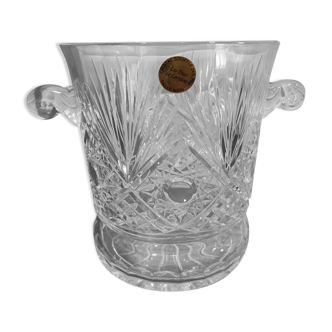 Crystal champagne bucket the Dukes of Lorraine hand-cut