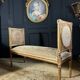 Important Napoleon III Period Bench in Gilded and Carved Wood in Louis XVI Style - 19th Century