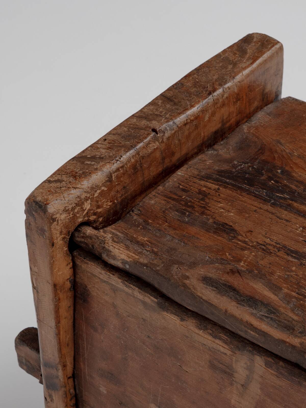 Antique Hand Carved Nuristani Storage Chest