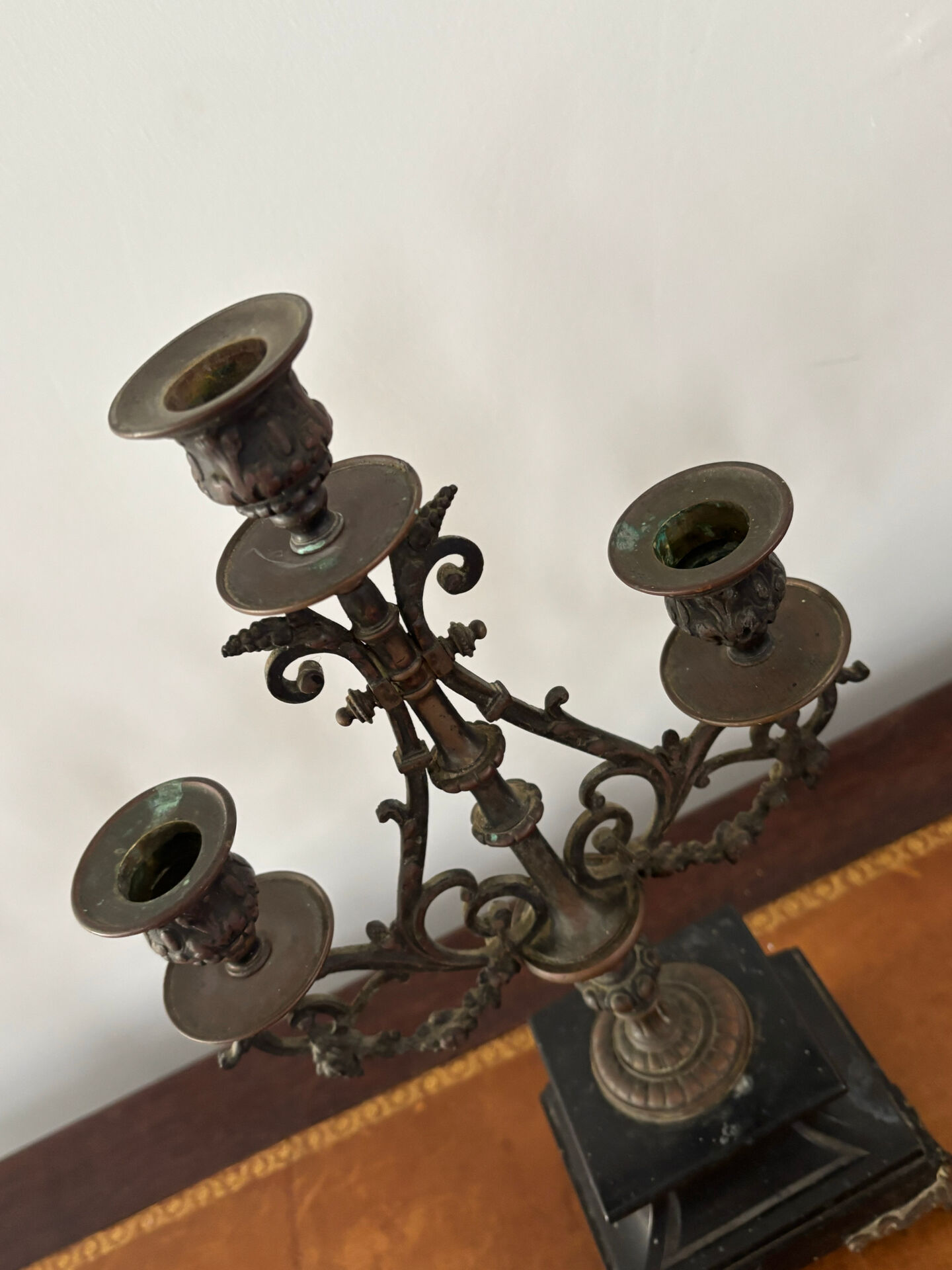 Bronze chandeliers