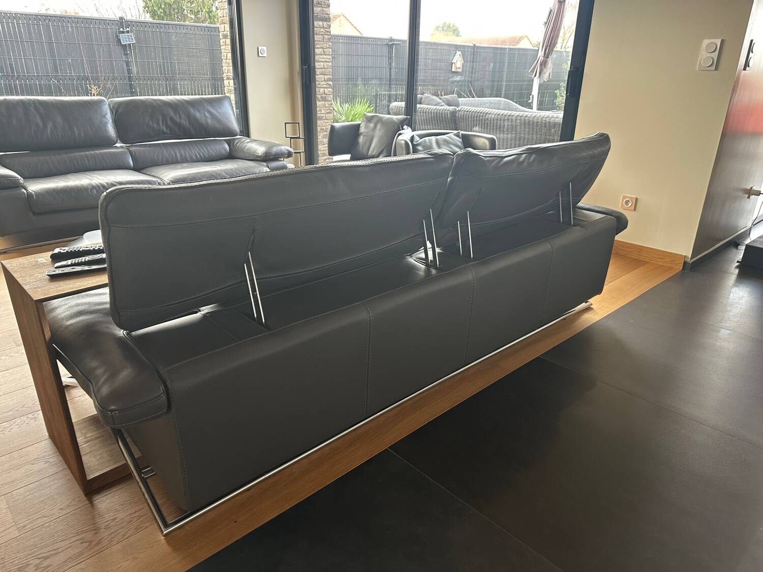 Large 3-seater sofa – TARMAC model by Roche Bobois