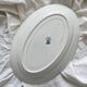 Oval iron earthenware dish "Pavots" Saint Amand A. Lebacqz & M. Bouchart