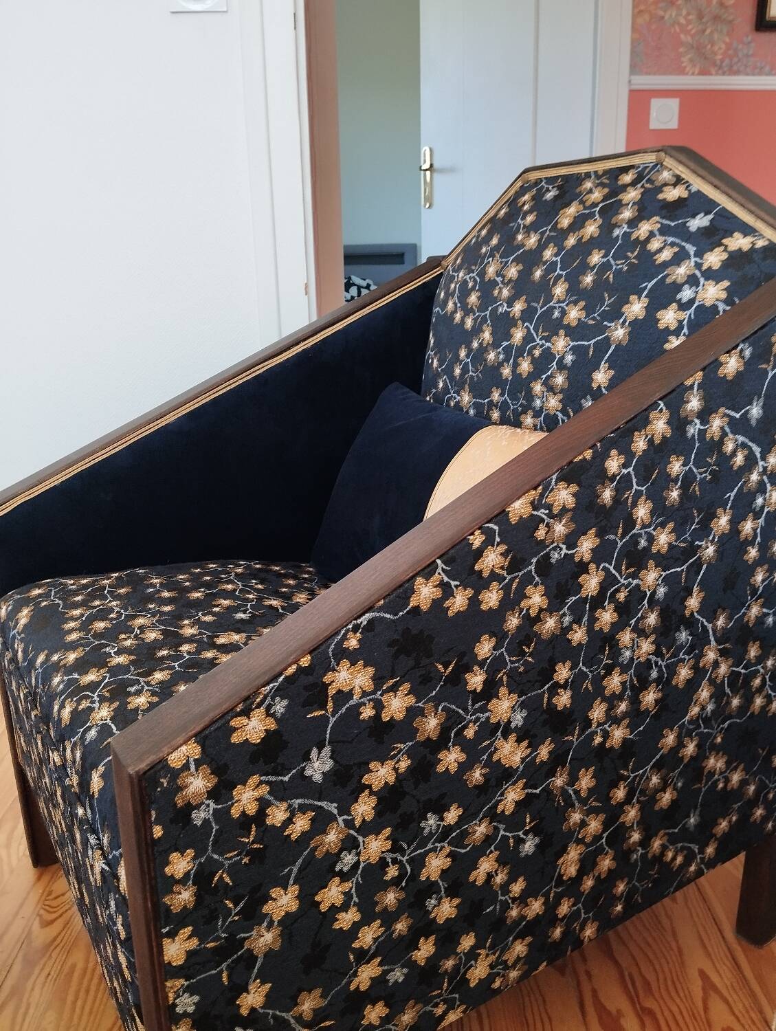 Art deco armchair