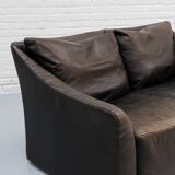 Leather Two-seater Sofa by COR 1970s