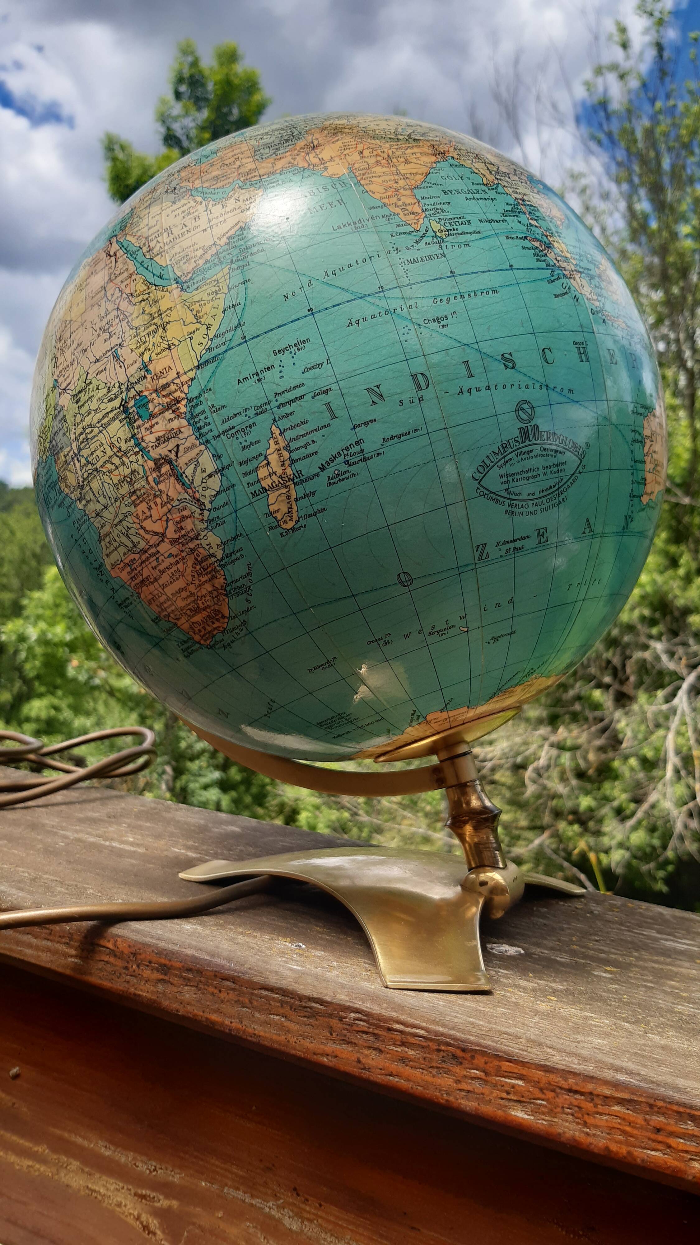 Columbus globe