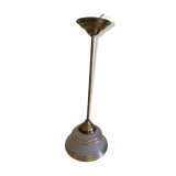 Suspension in brass and glass opaque Netherlands 1960s/1970s