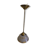 Suspension en laiton et verre opaque Pays Bas années 1960/1970