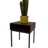 Vintage Pastoe bedside table side table 1960s teak veneer
