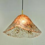 Handcrafted Murano glass pendant lamp, Italy 1960s