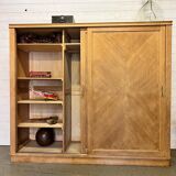 Vintage wardrobe sliding oaks