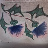 Vallauris thistle pattern dish