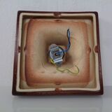 Pop Art Ceramic Wall Lamp, Germany, 1970s