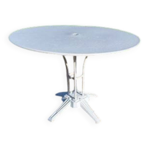 Table de jardin en fonte - plateau