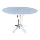 Table de jardin en fonte plateau fer