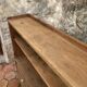 Antique furniture - solid oak shelf