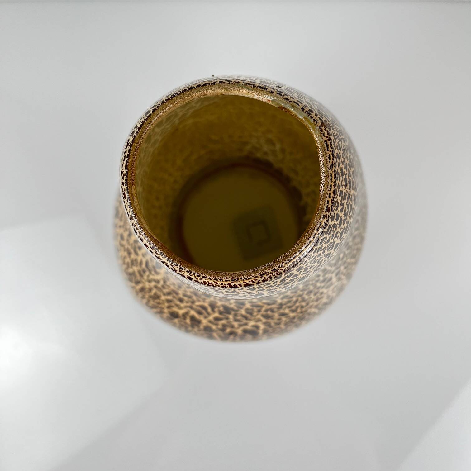 Vase with crackle decoration, Spain, 1990